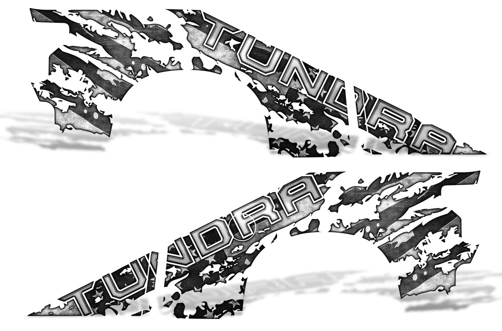 Toyota Tundra Double-Cab Graphics (2007-2013) TORN - RacerX Customs