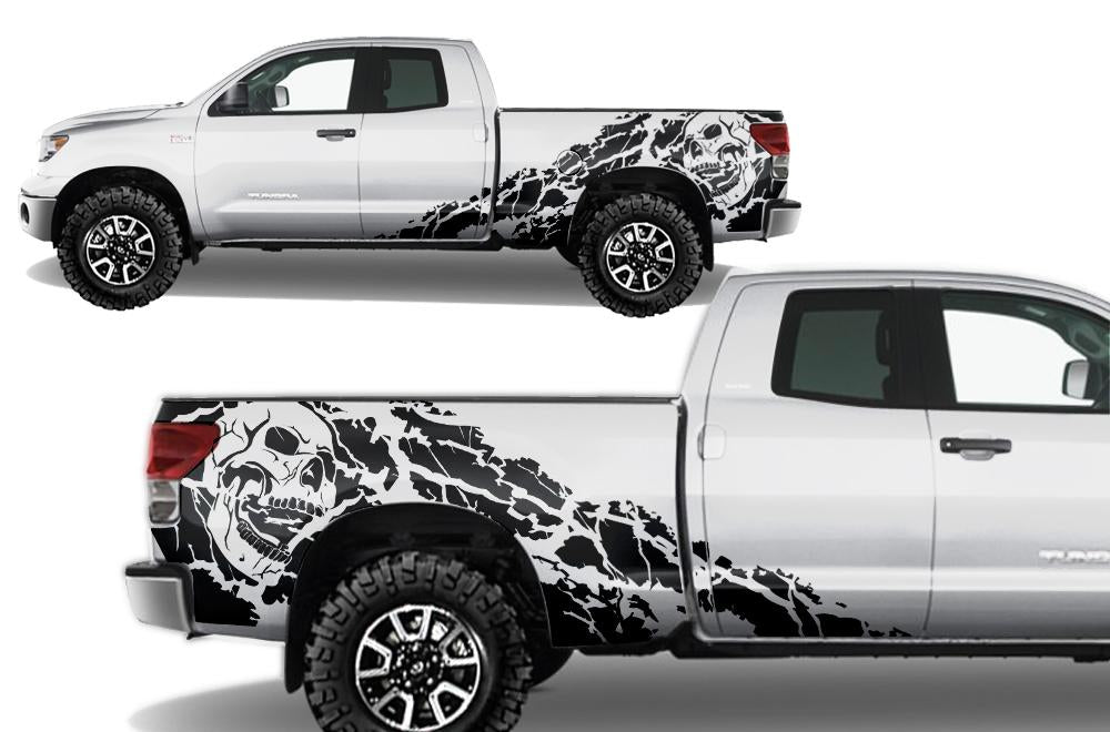 Toyota Tundra Wrap Kit - Vinyl - Nightmare (2007-2013) Double-Cab - RacerX Customs