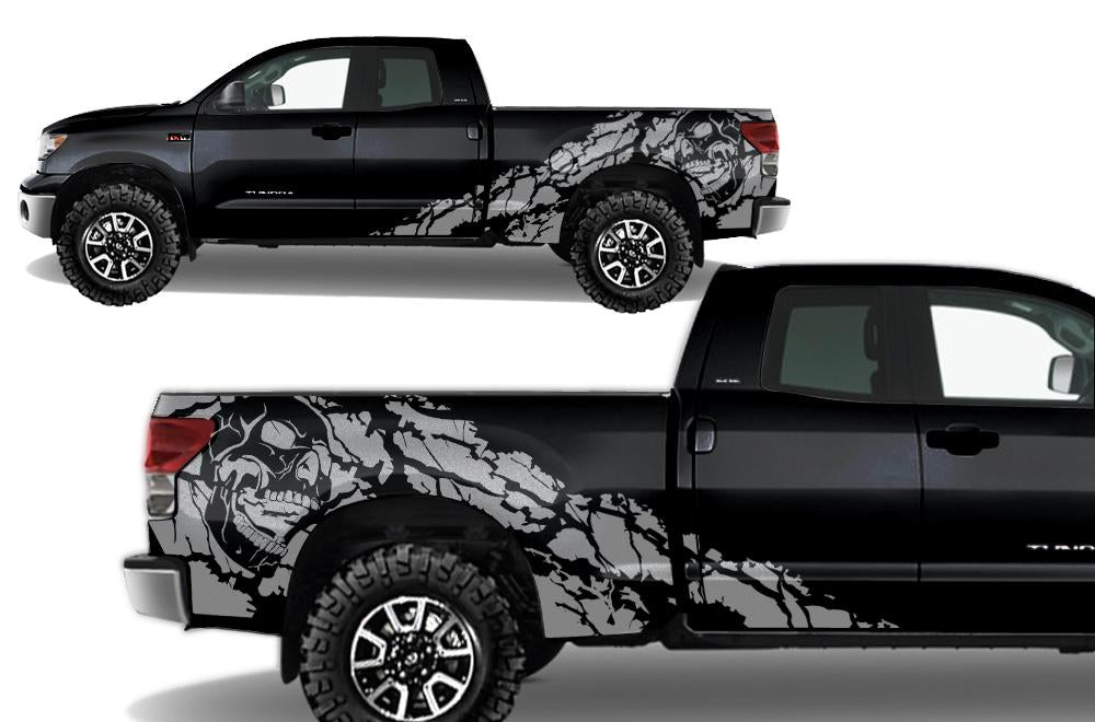 Toyota Tundra Wrap Kit - Vinyl - Nightmare (2007-2013) Double-Cab - RacerX Customs