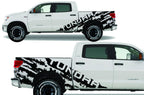 Toyota Tundra Wrap Kit - Vinyl - TUNDRA Shred (2007-2013) CrewMax - RacerX Customs