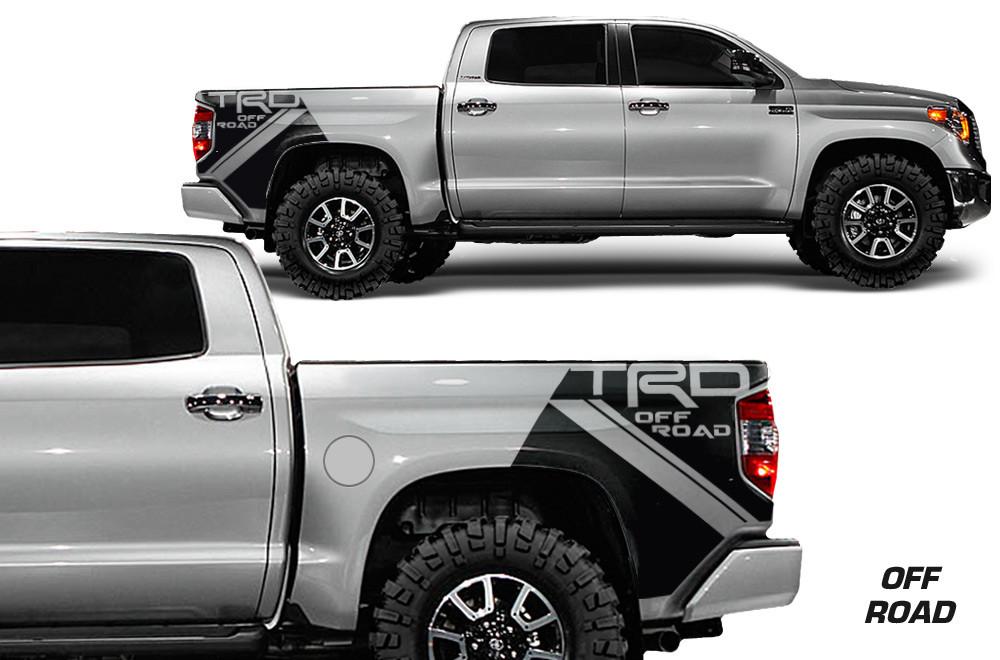 Toyota Tundra Wrap Kit - Quarter Panel Vinyl - TRD-OFFROAD (2014-2018) - RacerX Customs