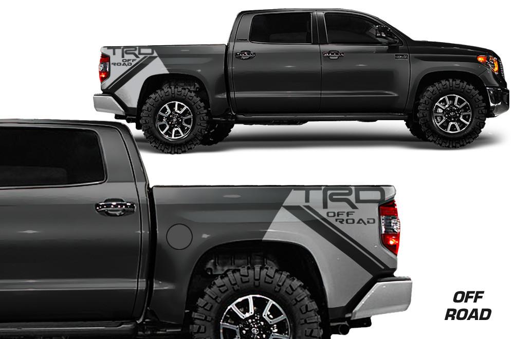 Toyota Tundra Wrap Kit - Quarter Panel Vinyl - TRD-OFFROAD (2014-2018) - RacerX Customs