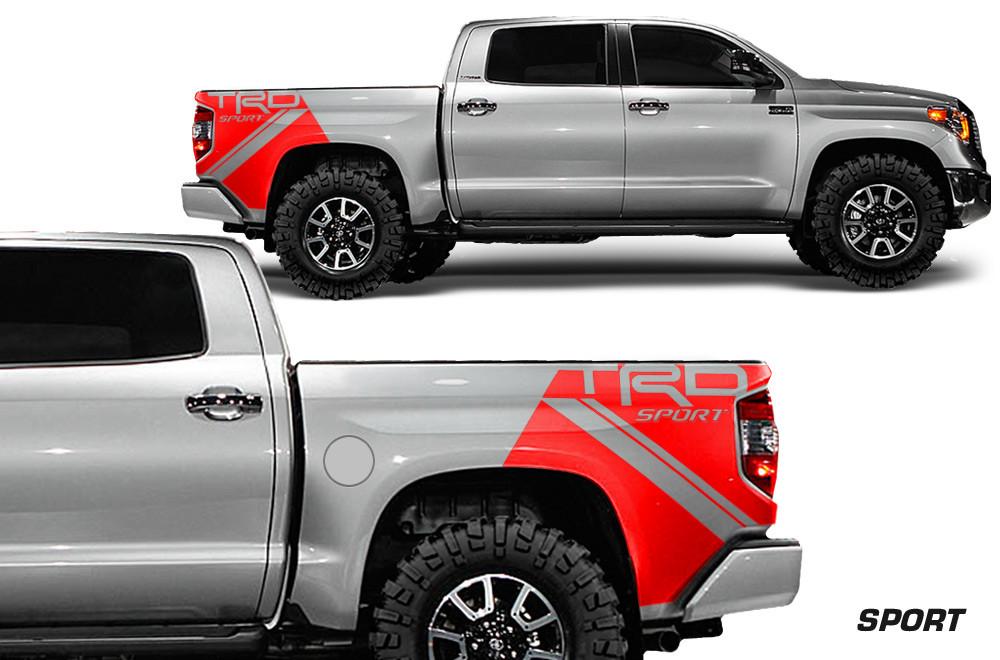 Toyota Tundra Wrap Kit - Quarter Panel Vinyl - TRD-OFFROAD (2014-2018) - RacerX Customs