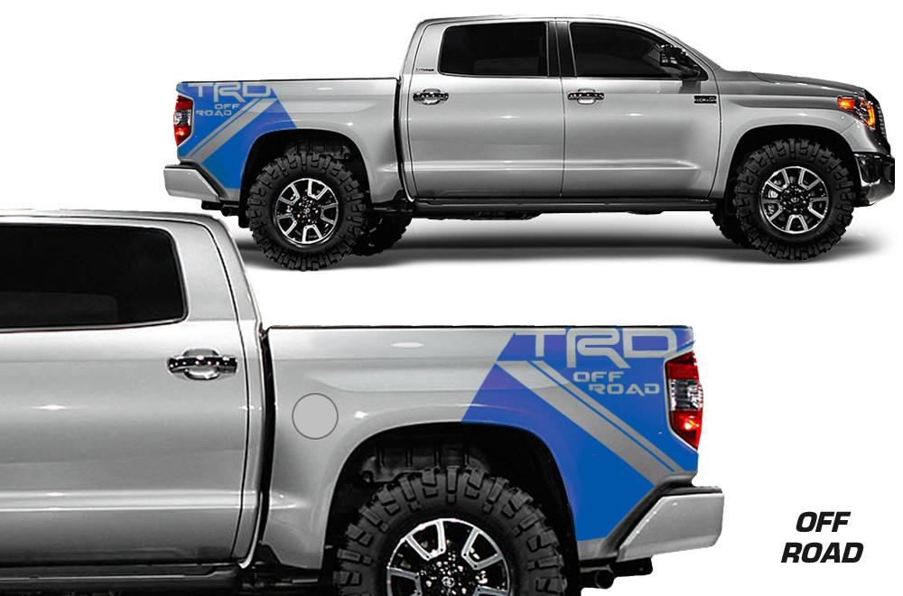 Toyota Tundra Wrap Kit - Quarter Panel Vinyl - TRD-OFFROAD (2014-2018) - RacerX Customs