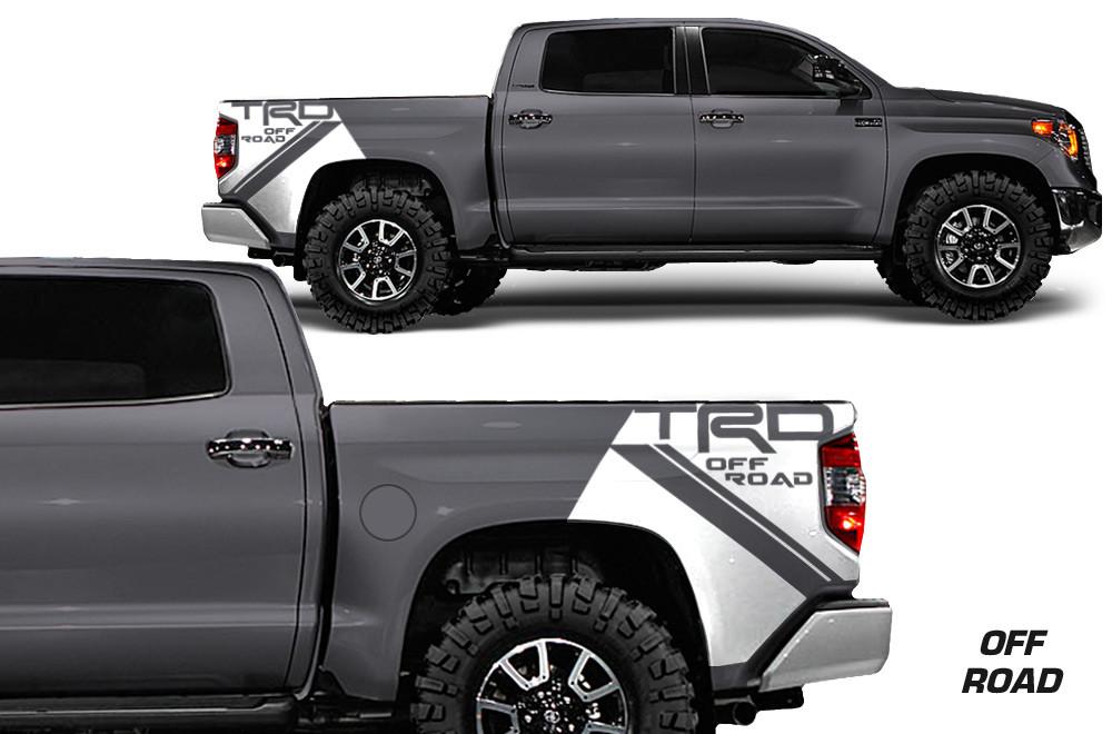 Toyota Tundra Wrap Kit - Quarter Panel Vinyl - TRD-OFFROAD (2014-2018) - RacerX Customs