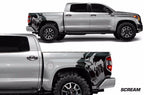 Toyota Tundra Wrap Kit - Quarter Panel Vinyl - Scream (2014-2018) - RacerX Customs