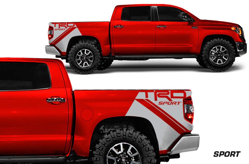 Toyota Tundra Wrap Kit - Quarter Panel Vinyl - TRD-SPORT (2014-2018) - RacerX Customs