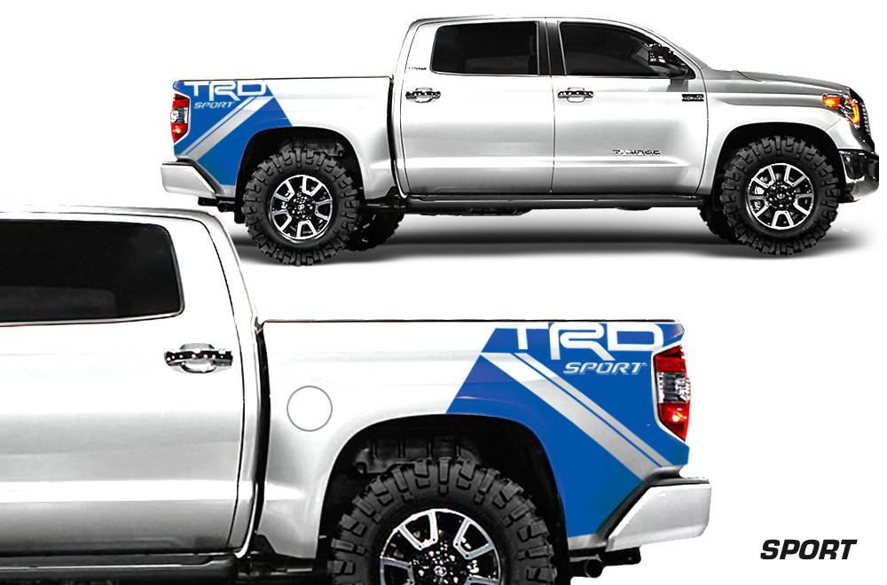 Toyota Tundra Wrap Kit - Quarter Panel Vinyl - TRD-SPORT (2014-2018) - RacerX Customs