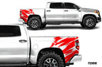 Toyota Tundra Wrap Kit - Quarter Panel Vinyl - Torn (2014-2018) - RacerX Customs