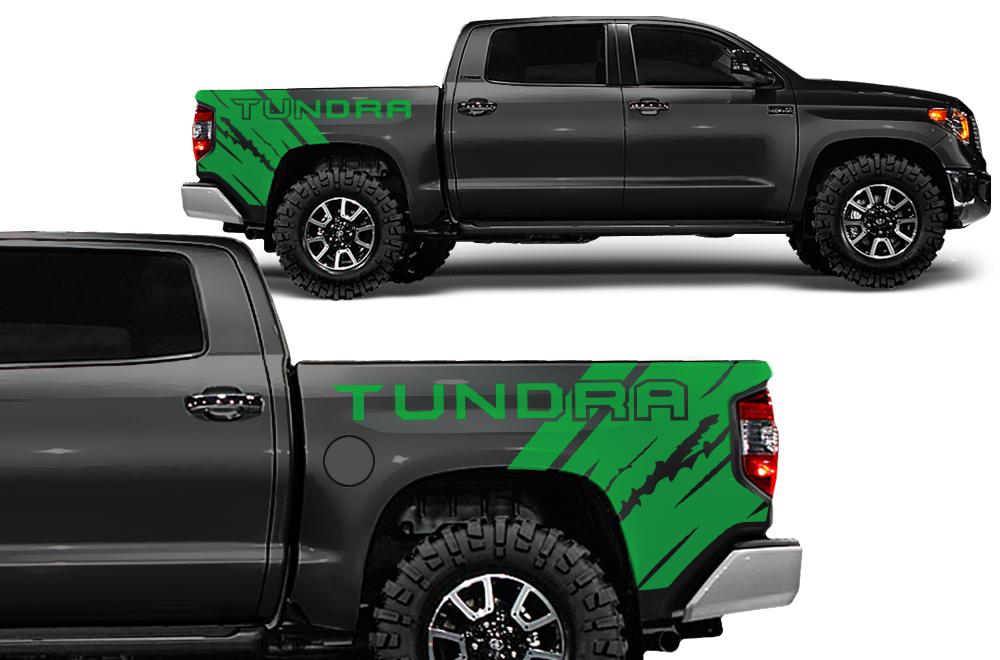 Toyota Tundra Wrap Kit - Quarter Panel Vinyl - TUNDRA (2014-2018) - RacerX Customs