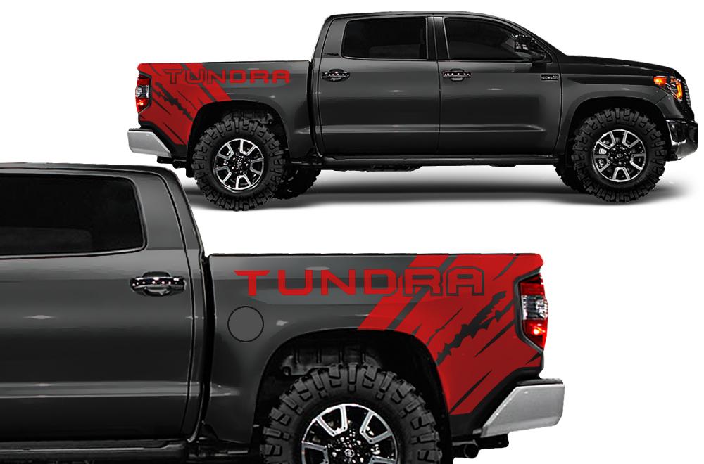 Toyota Tundra Wrap Kit - Quarter Panel Vinyl - TUNDRA (2014-2018) - RacerX Customs