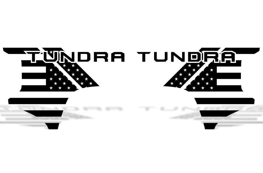 Toyota Tundra Wrap Kit - Quarter Panel Vinyl - TUNDRA-USA (2014-2018) - RacerX Customs