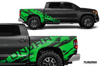 Toyota Tundra Wrap Kit - Vinyl - TUNDRA Shred (2014-2018) CrewMax - RacerX Customs