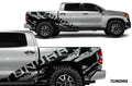 Toyota Tundra Wrap Kit - Vinyl - TUNDRA Shred (2014-2018) CrewMax - RacerX Customs