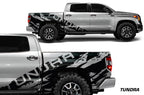 Toyota Tundra Wrap Kit - Vinyl - TUNDRA Shred (2014-2018) CrewMax - RacerX Customs