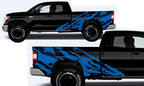 Toyota Tundra Wrap Kit - Vinyl - Shred (2014-2018) Double Cab - RacerX Customs
