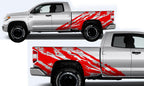 Toyota Tundra Wrap Kit - Vinyl - Shred (2014-2018) Double Cab - RacerX Customs
