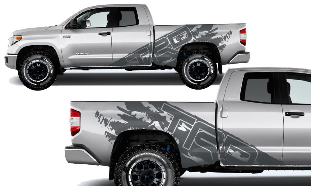 Toyota Tundra Wrap Kit - Vinyl - TRD (2014-2018) Double Cab - RacerX Customs