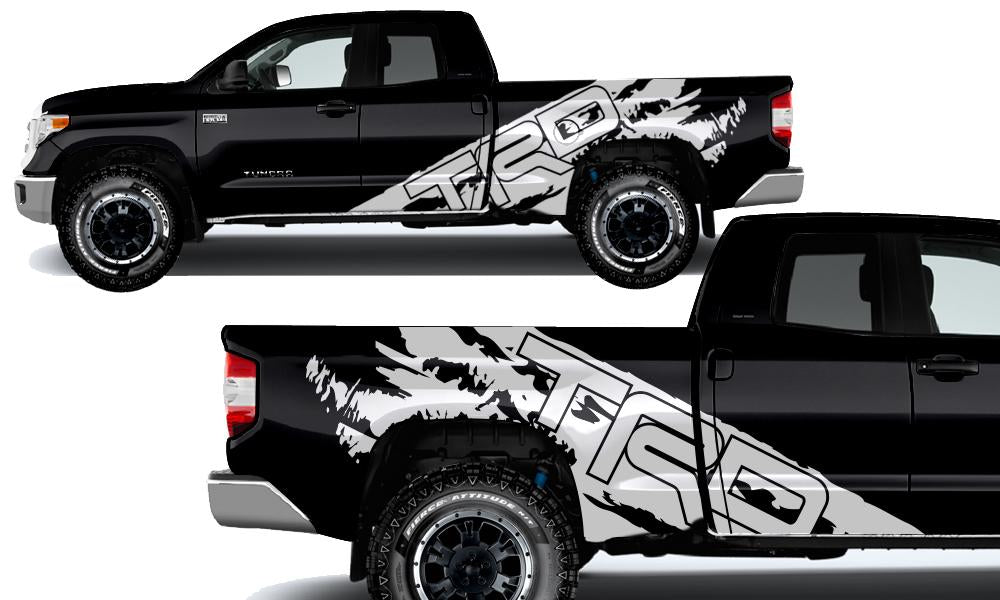 Toyota Tundra Wrap Kit - Vinyl - TRD (2014-2018) Double Cab - RacerX Customs