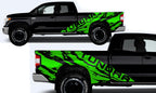 Toyota Tundra Wrap Kit - Vinyl - TUNDRA Shred (2014-2018) Double Cab - RacerX Customs