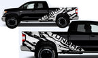 Toyota Tundra Wrap Kit - Vinyl - TUNDRA Shred (2014-2018) Double Cab - RacerX Customs