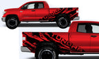 Toyota Tundra Wrap Kit - Vinyl - TUNDRA Shred (2014-2018) Double Cab - RacerX Customs