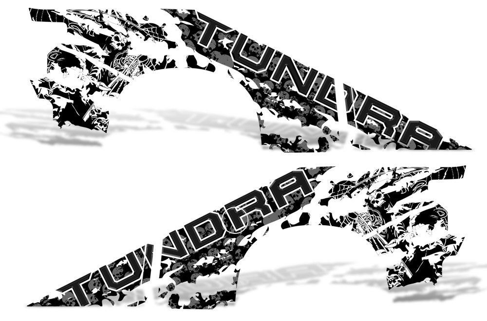Toyota Tundra Double-Cab Graphics (2007-2013) GRIM REAPER - RacerX Customs