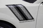 Chevy Camaro Vinyl Hash Mark Design ('10-'15) Diamond Plate - RacerX Customs | Auto Graphics, Truck Grilles and Accessories
