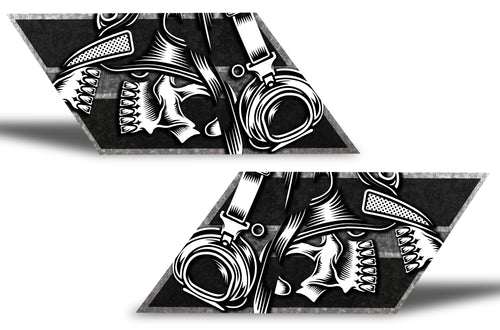 Chevy Camaro Hash Mark Graphics ('10-'15) Havoc Skull