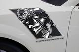 Chevy Camaro Vinyl Hash Mark Design ('10-'15) Havoc Skull
