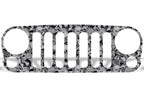 Jeep Wrangler Grille Skin Graphics ('07-'16)