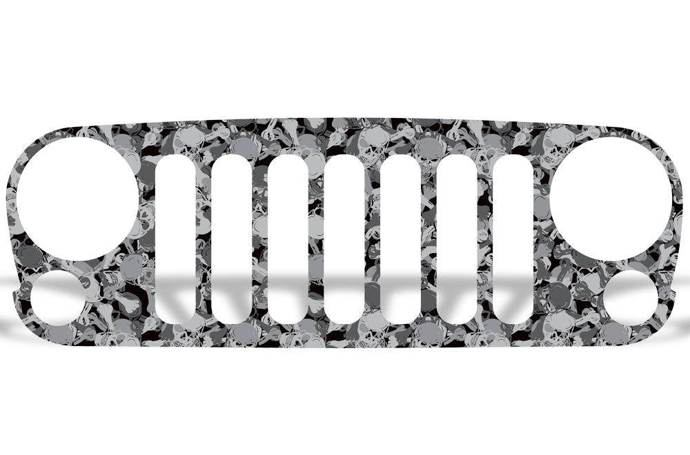 Jeep Wrangler Grille Skin Graphics ('07-'16)