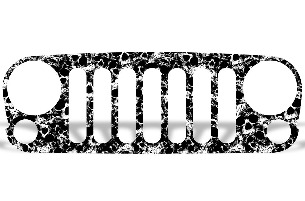 Jeep Wrangler Grille Skin Graphics ('07-'16)