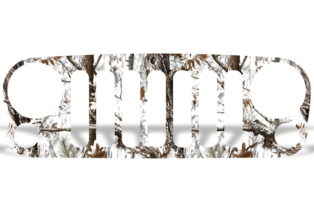 Jeep Wrangler Grille Skin Graphics ('07-'16)