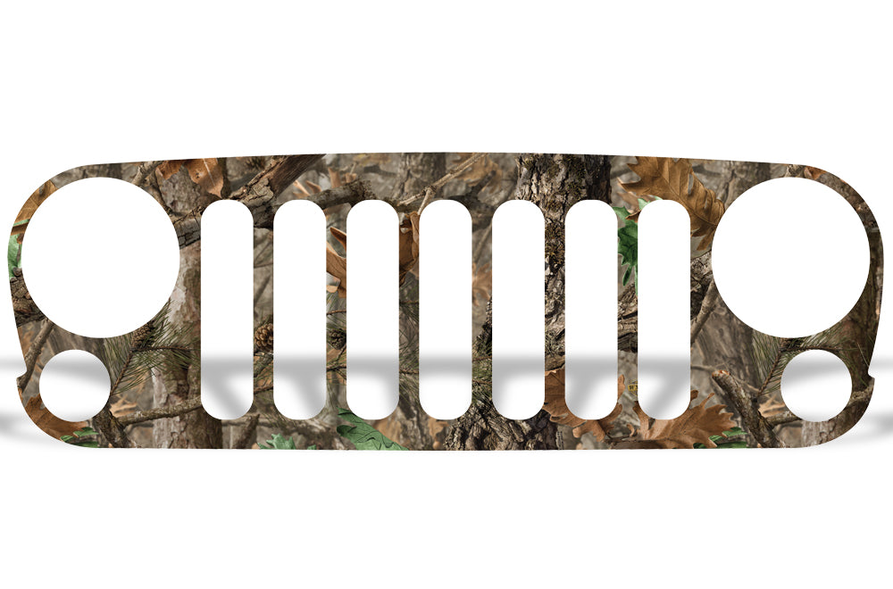 Jeep Wrangler Grille Skin Graphics ('07-'16)