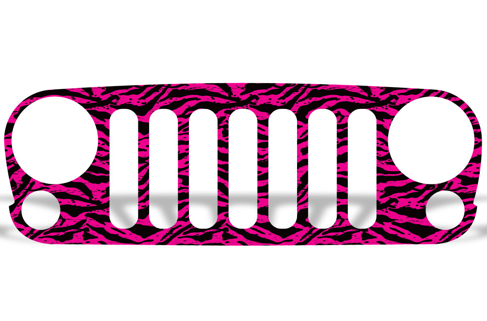 Jeep Wrangler Grille Skin Graphics ('07-'16)
