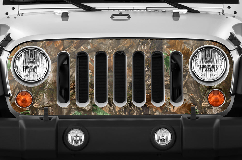 Jeep Wrangler Grille Skin Graphics ('07-'16)