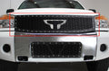 Nissan Titan Steel Grille ('08-'14) Black Steel with Stainless Inlay